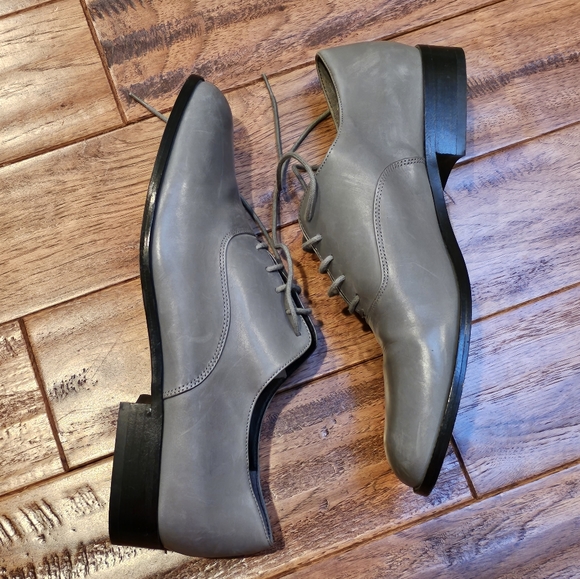 Etienne Aigner Emery Lace-Up Oxford Grey size 10 - Picture 6 of 16